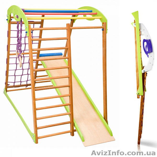 Спортивная стенка для дома BabyWood - <ro>Изображение</ro><ru>Изображение</ru> #6, <ru>Объявление</ru> #1593680