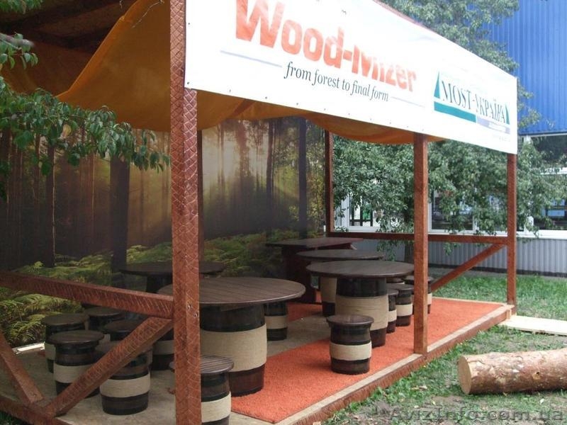 Навес из дерева. Шатер деревянный. Терраса из дерева. Веранда - <ro>Изображение</ro><ru>Изображение</ru> #1, <ru>Объявление</ru> #1592136