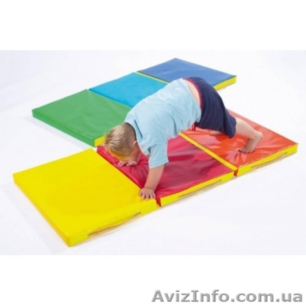 Складной детский мат 150х50х5 см с 3-х частей - <ro>Изображение</ro><ru>Изображение</ru> #2, <ru>Объявление</ru> #1592854