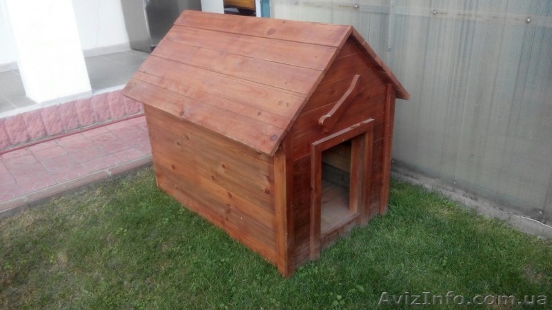 Будка для собак. Деревянная будка для собак. Собачья будка - <ro>Изображение</ro><ru>Изображение</ru> #3, <ru>Объявление</ru> #1592137
