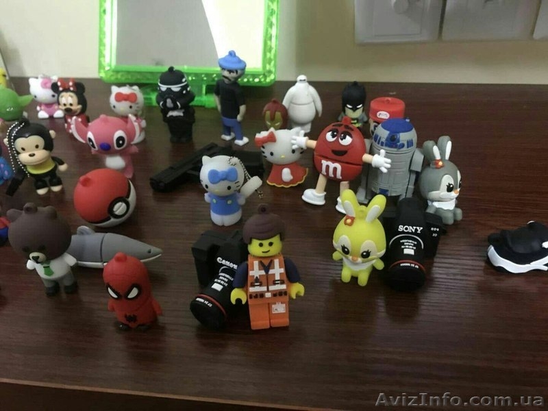 USB флешки оптом. Флешка-игрушка. Флешка-брелок. 8,16,32 гб. - <ro>Изображение</ro><ru>Изображение</ru> #2, <ru>Объявление</ru> #1597757