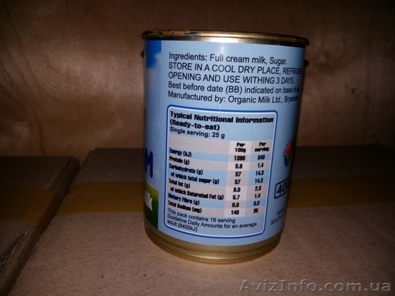 Сгущенное молоко 400г пр-во Южная Африка ЮАР. - <ro>Изображение</ro><ru>Изображение</ru> #7, <ru>Объявление</ru> #1597965