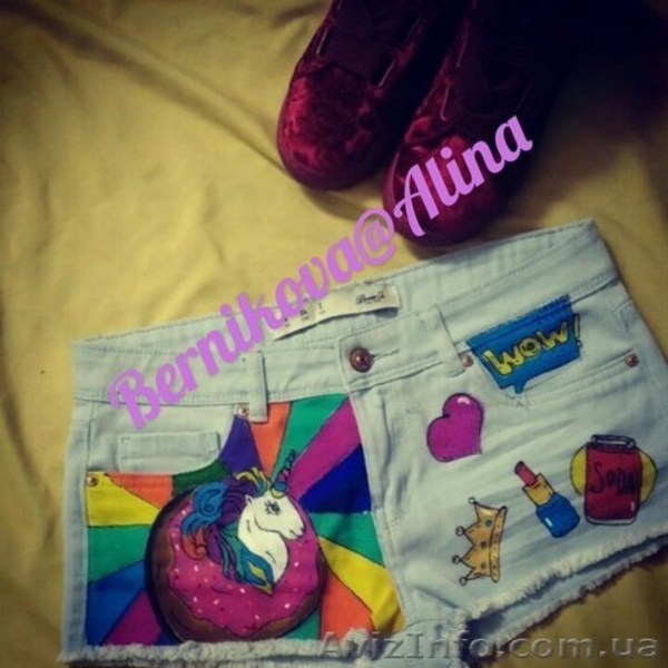 Яркая стильная одежда (ручная роспись) - <ro>Изображение</ro><ru>Изображение</ru> #4, <ru>Объявление</ru> #1599412