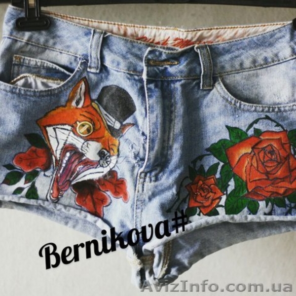 Яркая стильная одежда (ручная роспись) - <ro>Изображение</ro><ru>Изображение</ru> #6, <ru>Объявление</ru> #1599412