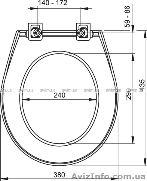 Сиденье для унитаза Alca Plast A60 - <ro>Изображение</ro><ru>Изображение</ru> #2, <ru>Объявление</ru> #1599218