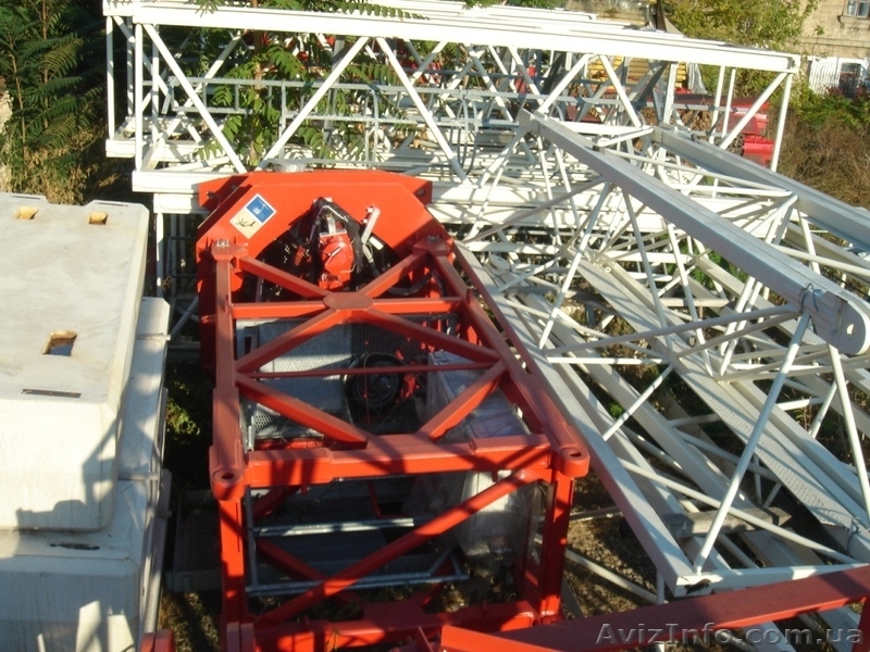 Продаем башенный кран TEREX CTT 141A-6 TS, 6 тонн, 2008 г.в.  - <ro>Изображение</ro><ru>Изображение</ru> #8, <ru>Объявление</ru> #1597061