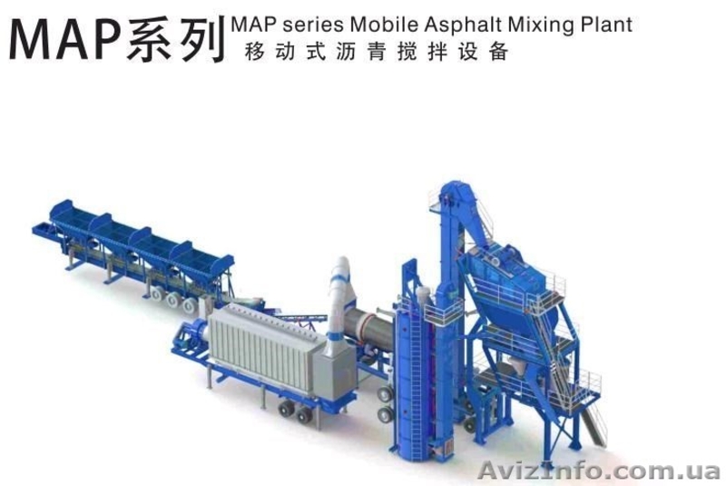 Мобильный асфальтобетонный завод SINOSAN МАР 2000 (160 т/ч) - <ro>Изображение</ro><ru>Изображение</ru> #2, <ru>Объявление</ru> #1596267