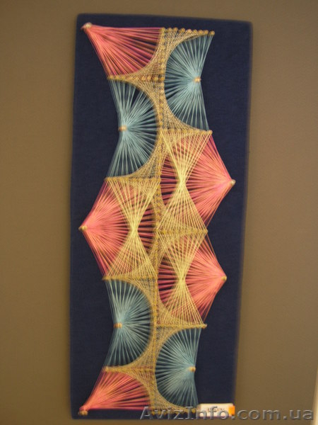 Никтографика ниточный дизайн искусство картины мастерство отдых  - <ro>Изображение</ro><ru>Изображение</ru> #3, <ru>Объявление</ru> #1601114