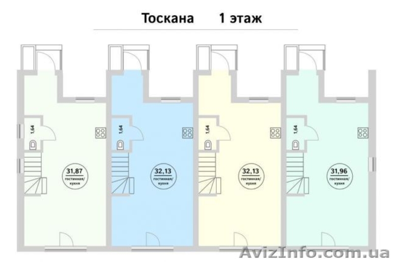 Таунхаус «Тоскана» (под отделку) с. Новые Петровцы (КГ Holland Park) - <ro>Изображение</ro><ru>Изображение</ru> #4, <ru>Объявление</ru> #1608794