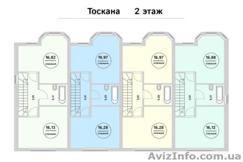 Таунхаус «Тоскана» (под отделку) с. Новые Петровцы (КГ Holland Park) - <ro>Изображение</ro><ru>Изображение</ru> #3, <ru>Объявление</ru> #1608794