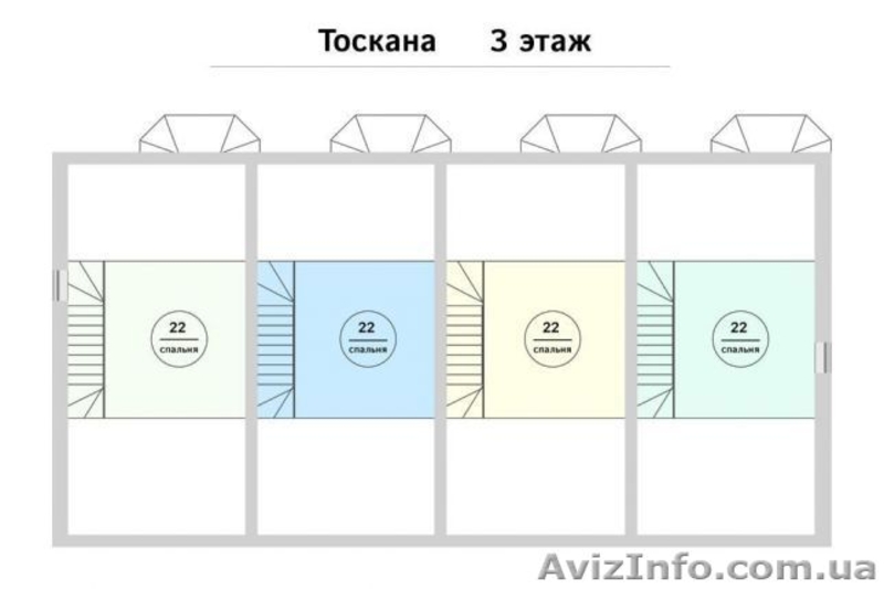 Таунхаус «Тоскана» (под отделку) с. Новые Петровцы (КГ Holland Park) - <ro>Изображение</ro><ru>Изображение</ru> #5, <ru>Объявление</ru> #1608794