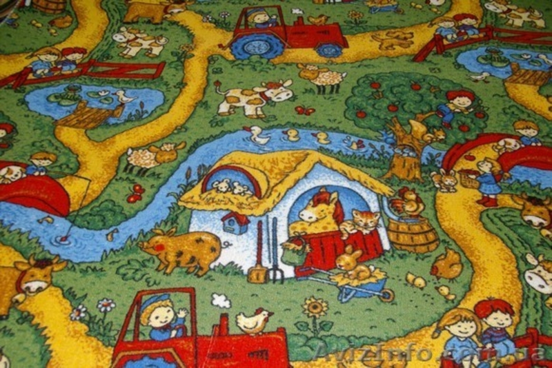 Детские ковры на пол Каникулы. Детский ковролин. - <ro>Изображение</ro><ru>Изображение</ru> #4, <ru>Объявление</ru> #1607854