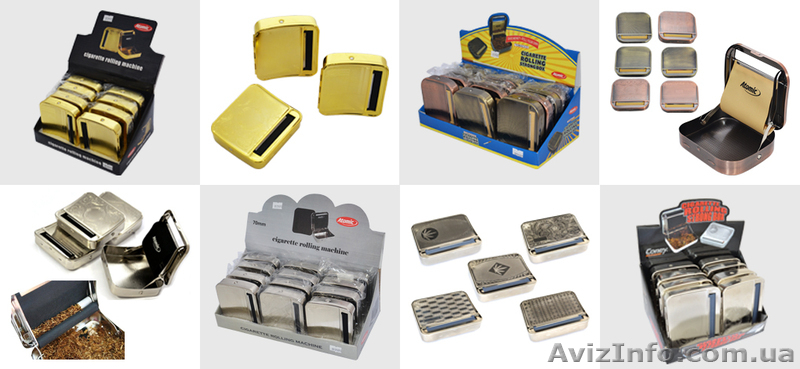 Машинки для самокруток 7 и 8 см в металлической табакерке опт ELenpipe - <ro>Изображение</ro><ru>Изображение</ru> #1, <ru>Объявление</ru> #1608127