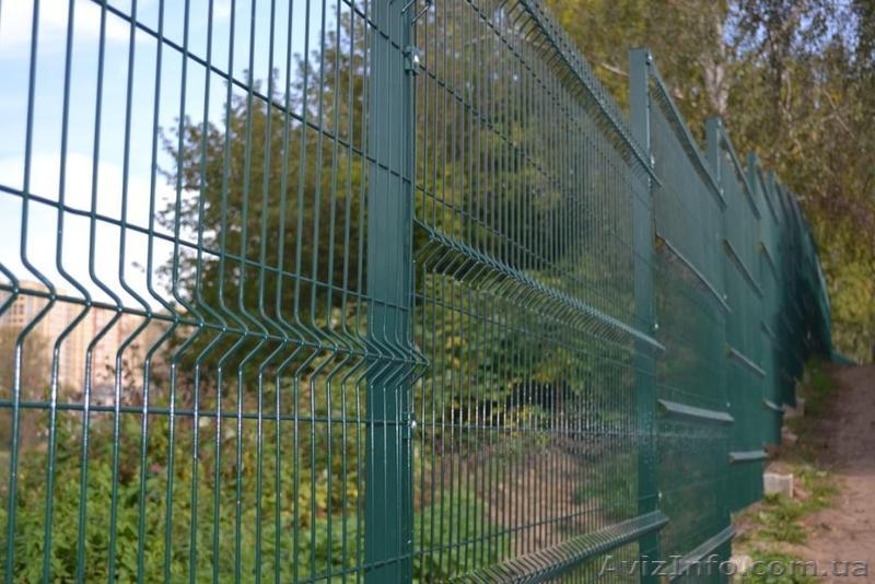 Забор секционный 3D «РУБЕЖ» для дачи из сварной проволоки Ø=4мм - <ro>Изображение</ro><ru>Изображение</ru> #4, <ru>Объявление</ru> #1605353
