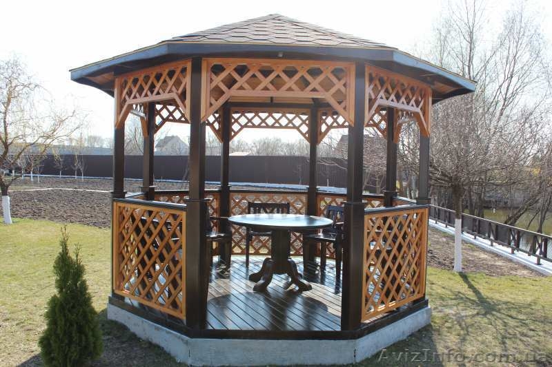 Практичные беседки, альтанки деревянные (профессиональный подход) - <ro>Изображение</ro><ru>Изображение</ru> #2, <ru>Объявление</ru> #1609710