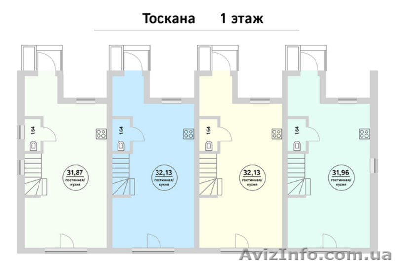 Таунхаус "Тоскана" (под отделку) с. Новые Петровцы (КГ Holland Park) - <ro>Изображение</ro><ru>Изображение</ru> #6, <ru>Объявление</ru> #1609258