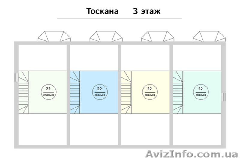 Таунхаус "Тоскана" (под отделку) с. Новые Петровцы (КГ Holland Park) - <ro>Изображение</ro><ru>Изображение</ru> #8, <ru>Объявление</ru> #1609258