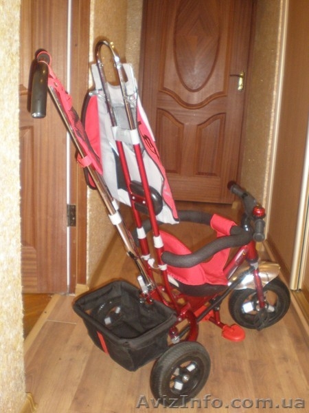 Продам 3-колесный велосипед Lex-007 с родит. ручкой (НАДУВНЫЕ КОЛЕСА) - <ro>Изображение</ro><ru>Изображение</ru> #5, <ru>Объявление</ru> #1616450