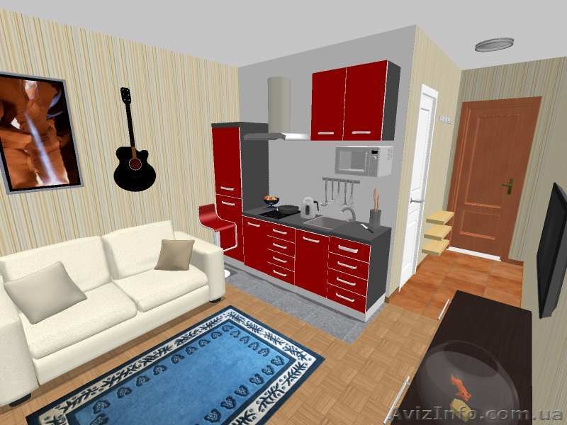 Стильная уютная смарт квартира студия 15 кв.м. - <ro>Изображение</ro><ru>Изображение</ru> #2, <ru>Объявление</ru> #1619079