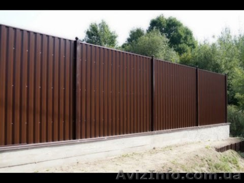 Заборы из профнастила. Строительство заборов из профнастила. Заборы из сетки - <ro>Изображение</ro><ru>Изображение</ru> #3, <ru>Объявление</ru> #1620816