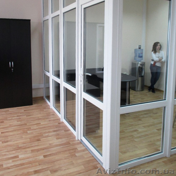Перегородки для дому та офісу. Пластикові та алюмінієві. Недорого. - <ro>Изображение</ro><ru>Изображение</ru> #3, <ru>Объявление</ru> #1617957