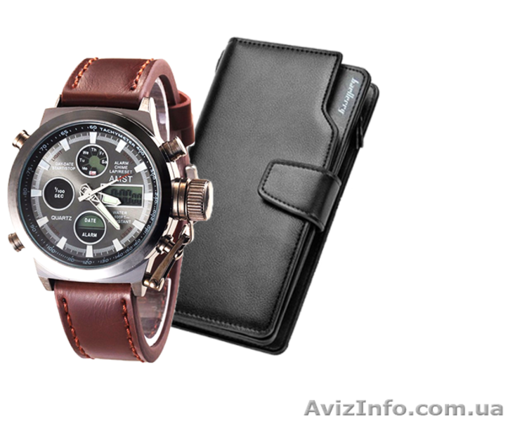 Часы AMST и клатч Baellerry в подарок - <ro>Изображение</ro><ru>Изображение</ru> #1, <ru>Объявление</ru> #1623192