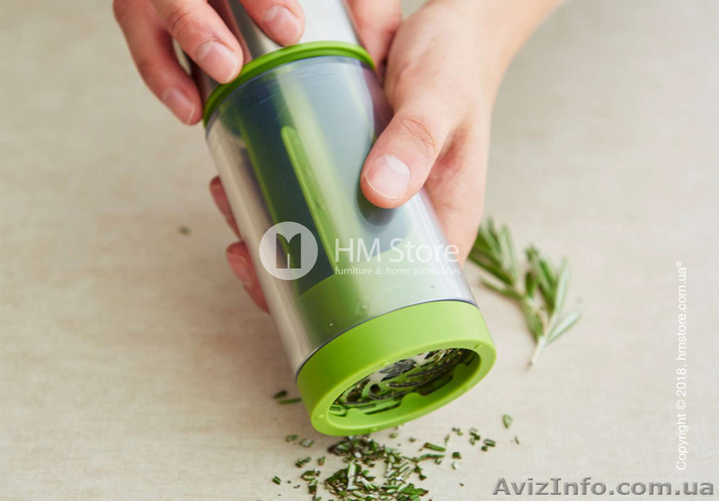 Измельчитель для трав Microplane Specialty 2 in 1 Herb Mill, Bright Green - <ro>Изображение</ro><ru>Изображение</ru> #2, <ru>Объявление</ru> #1623633