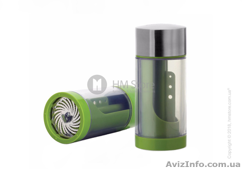 Измельчитель для трав Microplane Specialty 2 in 1 Herb Mill, Bright Green - <ro>Изображение</ro><ru>Изображение</ru> #1, <ru>Объявление</ru> #1623633