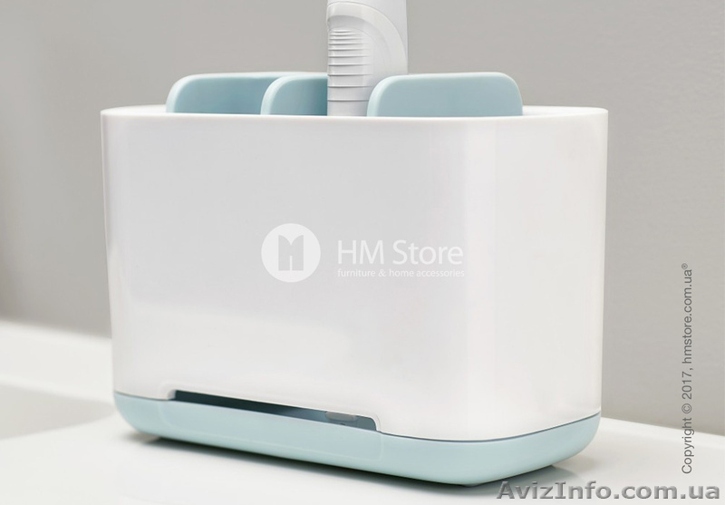 Подставка для зубных щеток Джозеф Джозеф, Голубой - <ro>Изображение</ro><ru>Изображение</ru> #2, <ru>Объявление</ru> #1625375