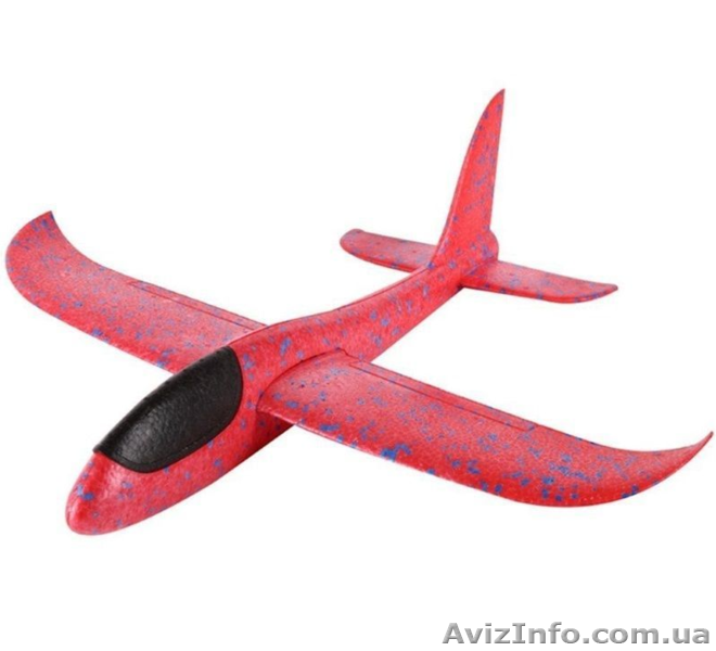 Самолетик планер, самолет метательный из пенопласта 48 см и 36 см ОПТ - <ro>Изображение</ro><ru>Изображение</ru> #3, <ru>Объявление</ru> #1628300