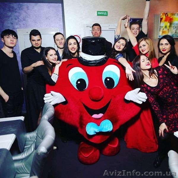 Свадебное Сердце, ростовая кукла Сердце-курьер на свадьбу, праздники - <ro>Изображение</ro><ru>Изображение</ru> #4, <ru>Объявление</ru> #1139839