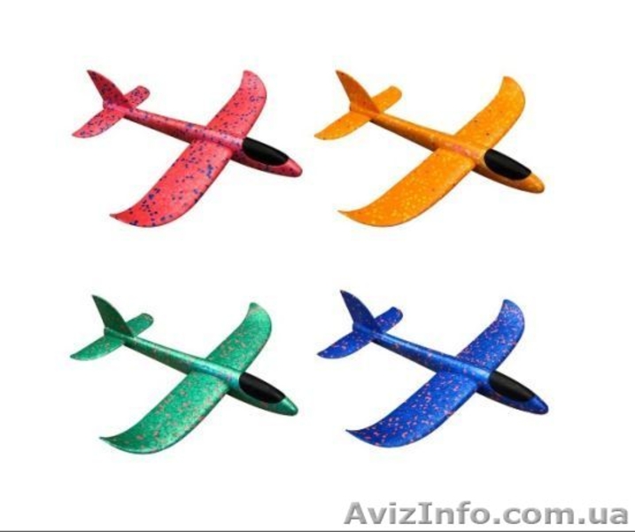 Продам самолет метательный из пенопласта 48 см и 36 см ОПТ - <ro>Изображение</ro><ru>Изображение</ru> #3, <ru>Объявление</ru> #1628855