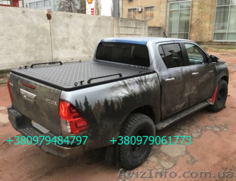 Крышка багажника Toyota Hilux. Крышка пикапа. Трехсекционная крышка - <ro>Изображение</ro><ru>Изображение</ru> #3, <ru>Объявление</ru> #1629811