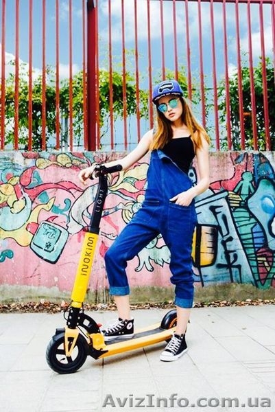  Электросамокат INOKIM LIGHT 2 SUPER желтый - <ro>Изображение</ro><ru>Изображение</ru> #3, <ru>Объявление</ru> #1632526