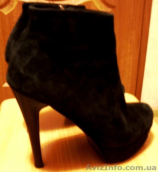 Ботильоны замшевые, 38 р. - <ro>Изображение</ro><ru>Изображение</ru> #2, <ru>Объявление</ru> #1632881