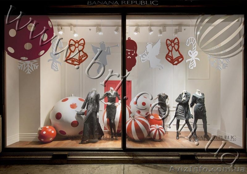 Святкове оформлення магазинів по Києву - <ro>Изображение</ro><ru>Изображение</ru> #4, <ru>Объявление</ru> #1637403