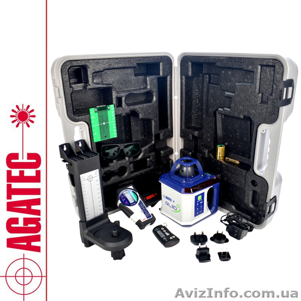 РОТАЦИОННЫЙ НИВЕЛИР AGATEC RL110G ЗЕЛЕНЫЙ ЛУЧ - <ro>Изображение</ro><ru>Изображение</ru> #2, <ru>Объявление</ru> #1642381