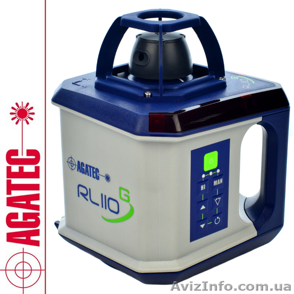 РОТАЦИОННЫЙ НИВЕЛИР AGATEC RL110G ЗЕЛЕНЫЙ ЛУЧ - <ro>Изображение</ro><ru>Изображение</ru> #4, <ru>Объявление</ru> #1642381