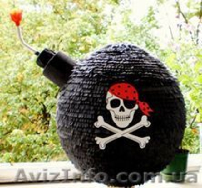 Пиньята бомба ( любого размера и цвета ) - <ro>Изображение</ro><ru>Изображение</ru> #4, <ru>Объявление</ru> #834671