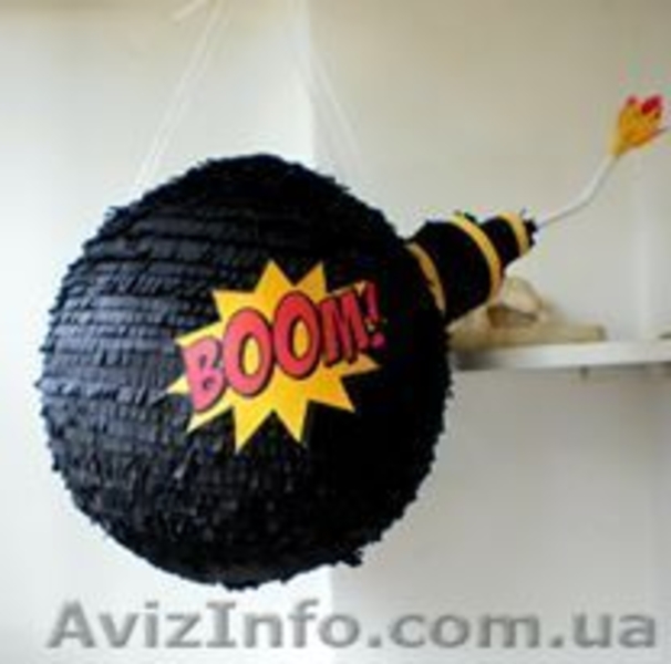 Пиньята бомба ( любого размера и цвета ) - <ro>Изображение</ro><ru>Изображение</ru> #6, <ru>Объявление</ru> #834671