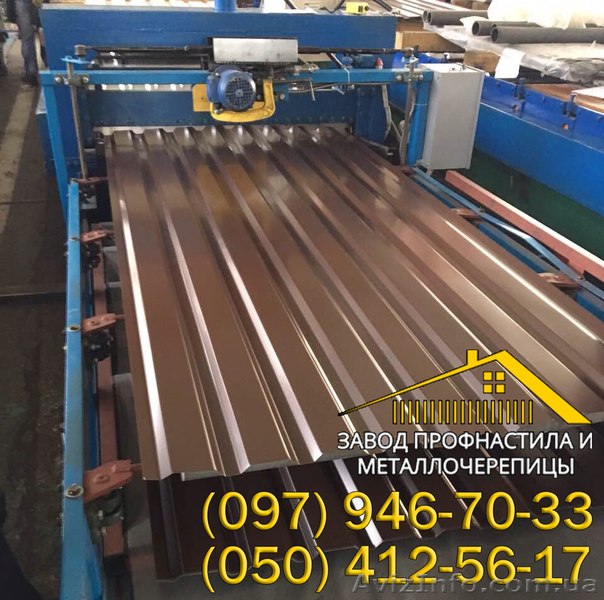 Профнастил коричневый, купить профнастил коричневого цвета - <ro>Изображение</ro><ru>Изображение</ru> #1, <ru>Объявление</ru> #1408582