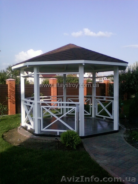 Беседки, альтанки  деревянные. - <ro>Изображение</ro><ru>Изображение</ru> #2, <ru>Объявление</ru> #429679