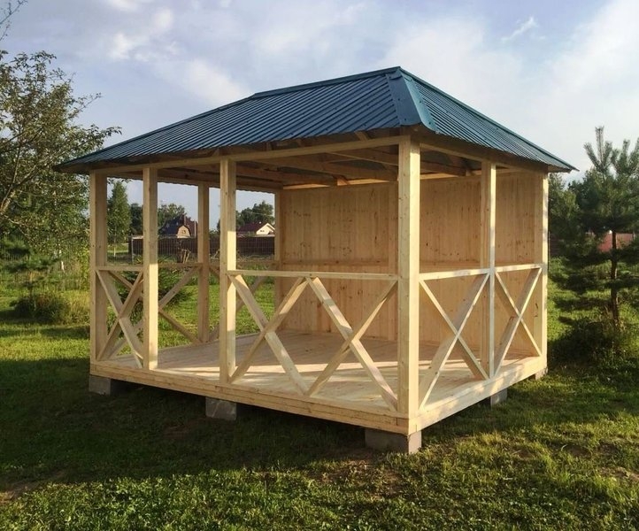 Альтанка з дерева. Деревянная беседка. Альтанка.  - <ro>Изображение</ro><ru>Изображение</ru> #7, <ru>Объявление</ru> #1592124