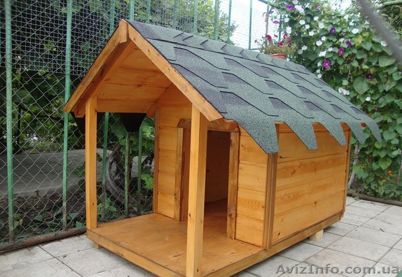 Будка для собак. Деревянная будка для собак. Собачья будка - <ro>Изображение</ro><ru>Изображение</ru> #5, <ru>Объявление</ru> #1592137