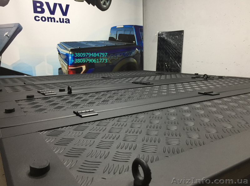 Секционная крышка багажника кузова для пикапа, все модели. Алюминиевая крышка - <ro>Изображение</ro><ru>Изображение</ru> #4, <ru>Объявление</ru> #1642679