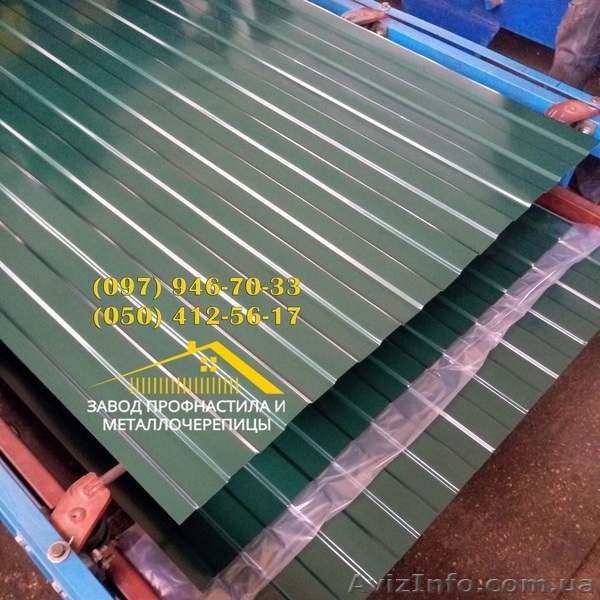 Профнастил зелёный, профлист для дачи зелёного цвета - <ro>Изображение</ro><ru>Изображение</ru> #2, <ru>Объявление</ru> #1408576
