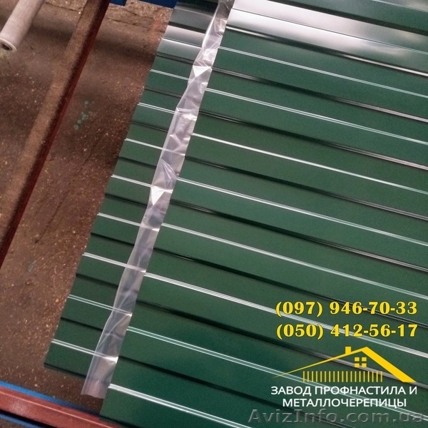 Профнастил зелёный, профлист для дачи зелёного цвета - <ro>Изображение</ro><ru>Изображение</ru> #1, <ru>Объявление</ru> #1408576