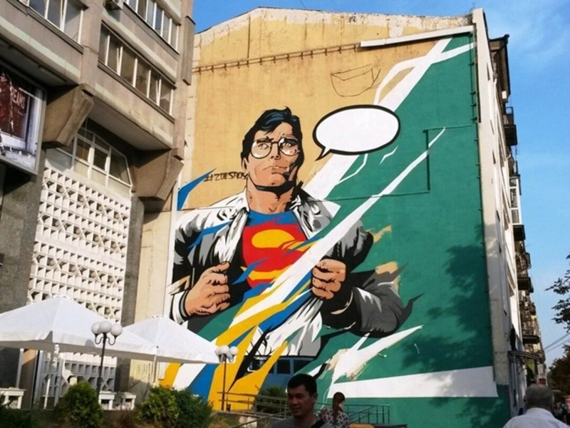 Роспись фасада, Мурал-арт, Рисунок на здании, Художественное оформление зданий,  - <ro>Изображение</ro><ru>Изображение</ru> #6, <ru>Объявление</ru> #1649946