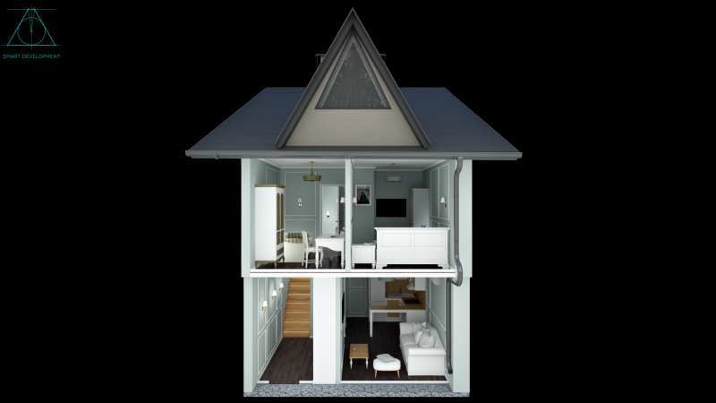 Готовый Таунхаус 76м2, чистовая отделка, отопление - <ro>Изображение</ro><ru>Изображение</ru> #1, <ru>Объявление</ru> #1652629