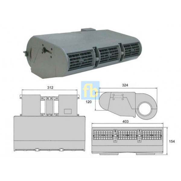 Испаритель подвесной универсальный - <ro>Изображение</ro><ru>Изображение</ru> #4, <ru>Объявление</ru> #1658225